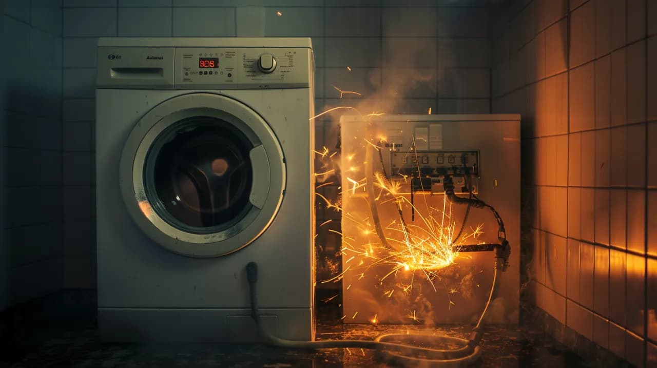 Pralka wywala korki - Dlaczego pralka wybija bezpieczniki?