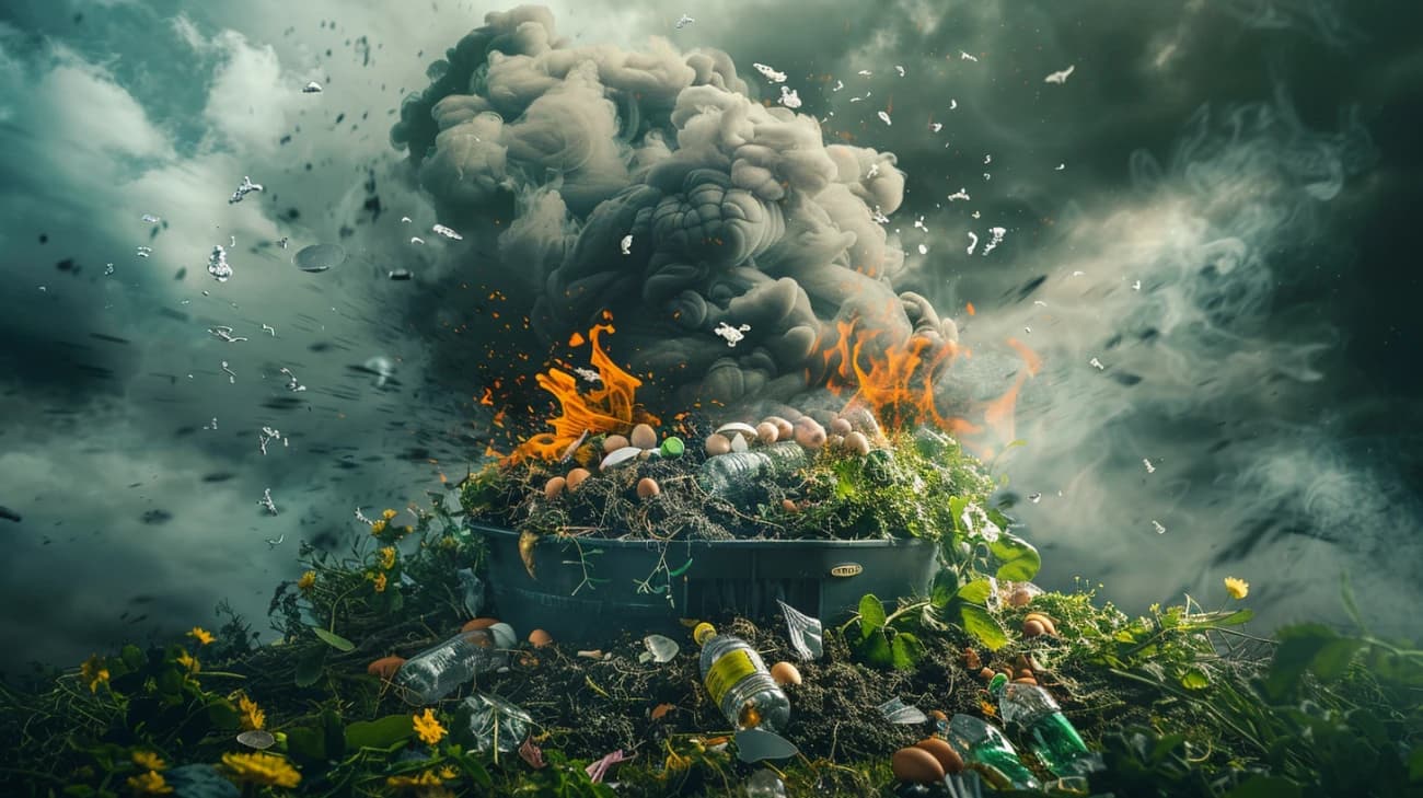 Odpady, których nie należy wrzucać do pojemnika na frakcję bio