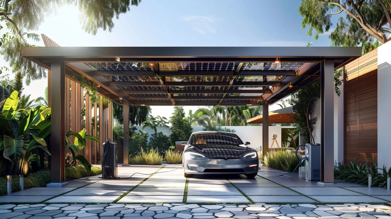 Carport fotowoltaiczny - Czy warto inwestować w tego typu carporty?